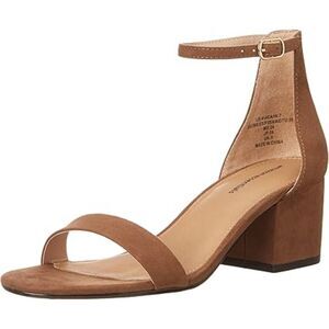 Two Strap Ankle Strap Block Heel Sandal, SIZE 7,  21F-169S002